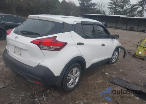 2020 Nissan Kicks S Xtronic Cvt z USA, uszkodzony, nr VIN 3N1CP5BV1LL487301